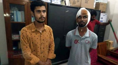 মাথায় ব্যাণ্ডেজ নিয়ে প্রক্সি দিতে এসে চিকিৎসক আটক