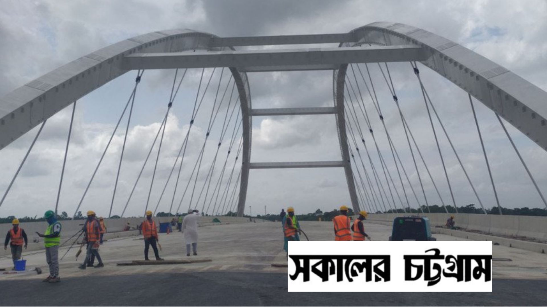 উদ্বোধনের অপেক্ষায় দেশের প্রথম ছয় লেনের কালনা সেতু