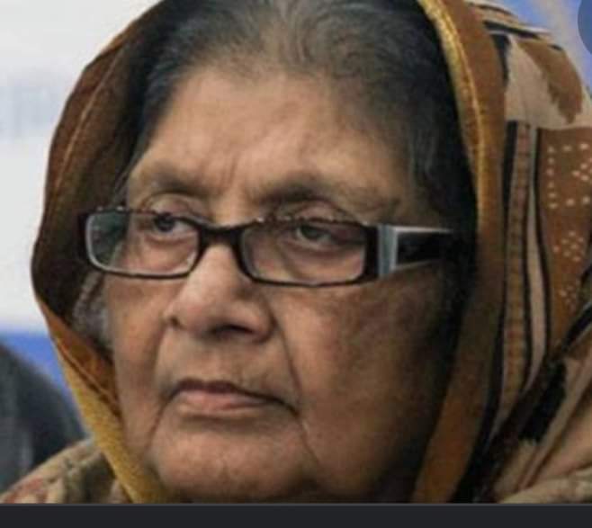  চট্টগ্রামের পুত্রবধু জাতীয় সংসদের উপনেতা সৈয়দা সাজেদা চৌধুরী আর নেই