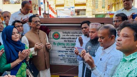 রসুলবাগ ড্রাইভারশন খালের উপর ব্রীজ নির্মাণের ফলে বাকলিয়াবাসীর দুর্ভোগ লাগব হবে - চসিক মেয়র