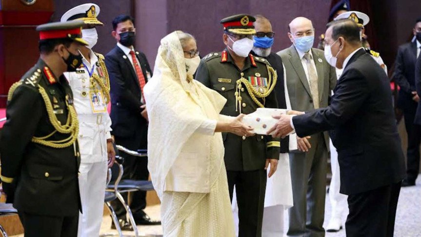টানা তিন বার ক্ষমতায় থাকায় মানুষের জন্য কাজ করতে পেরেছি : প্রধানমন্ত্রী