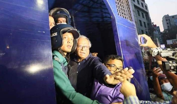 বিএনপি নেতা রিজভী পল্টন থেকে আটক