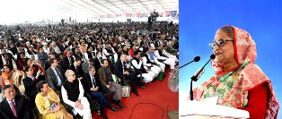 সকল ষড়যন্ত্র ও বাঁধা মোকাবেলা করে আওয়ামী লীগকে অবশ্যই এগিয়ে যেতে হবে : প্রধানমন্ত্রী