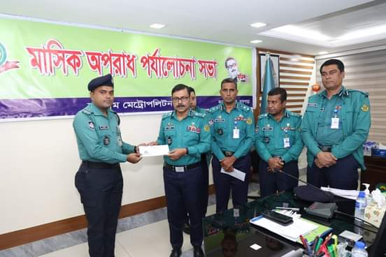 খুলশী থানার সোহেল আহমেদ ২য় শ্রেষ্ঠ এএসআই  