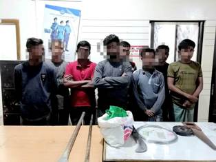 আকবরশাহ পাহাড় কাটার অভিযোগে আটক ৮