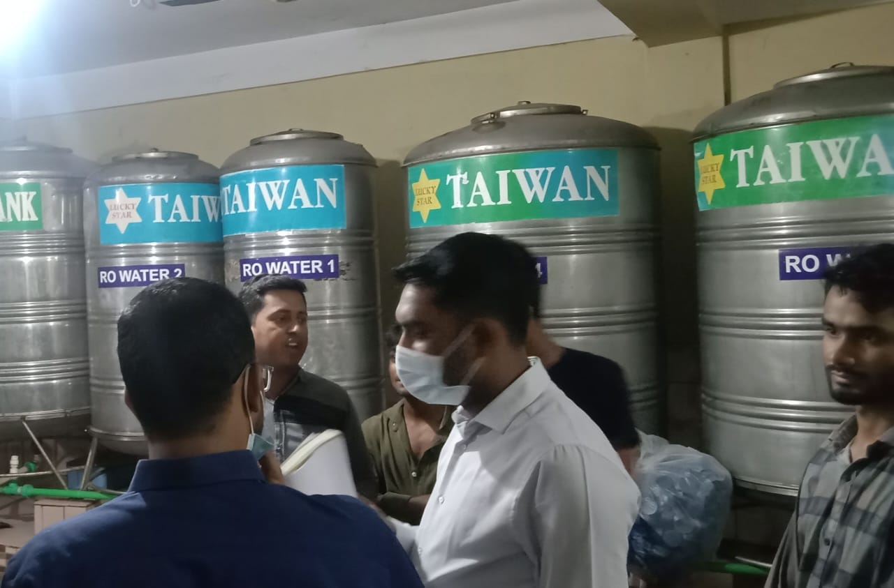 রুসা ড্রিংকিং ওয়াটারকে ৪০ হাজার টাকা জরিমানা