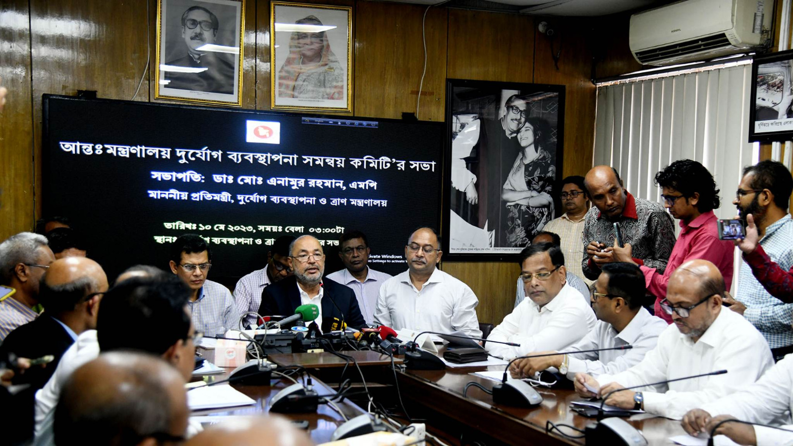 ঘূর্ণিঝড় মোকাবিলায় সবদিক থেকে সরকার প্রস্তুত : ত্রাণ প্রতিমন্ত্রী