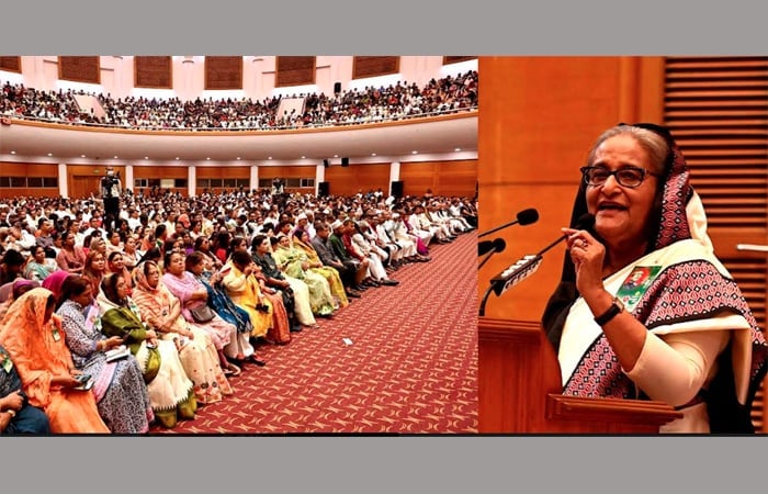 বাংলাদেশ কখনোই বিদেশি চাপের কাছে মাথা নত করবে না: প্রধানমন্ত্রী