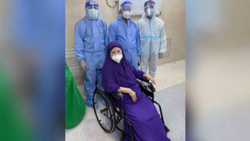 খালেদা জিয়াকে মধ্যরাতে নেওয়া হলো হাসপাতালে