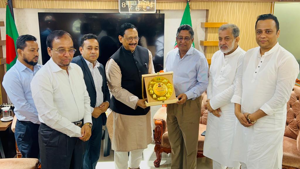 কৃষিমন্ত্রী সাথে চসিক মেয়রের  সৌজন্য সাক্ষাৎ