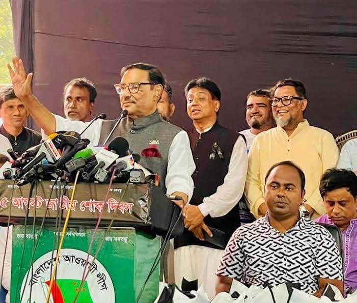 শেখ হাসিনার বিকল্প কোন নেতা বাংলাদেশে নাই : ওবায়দুল কাদের