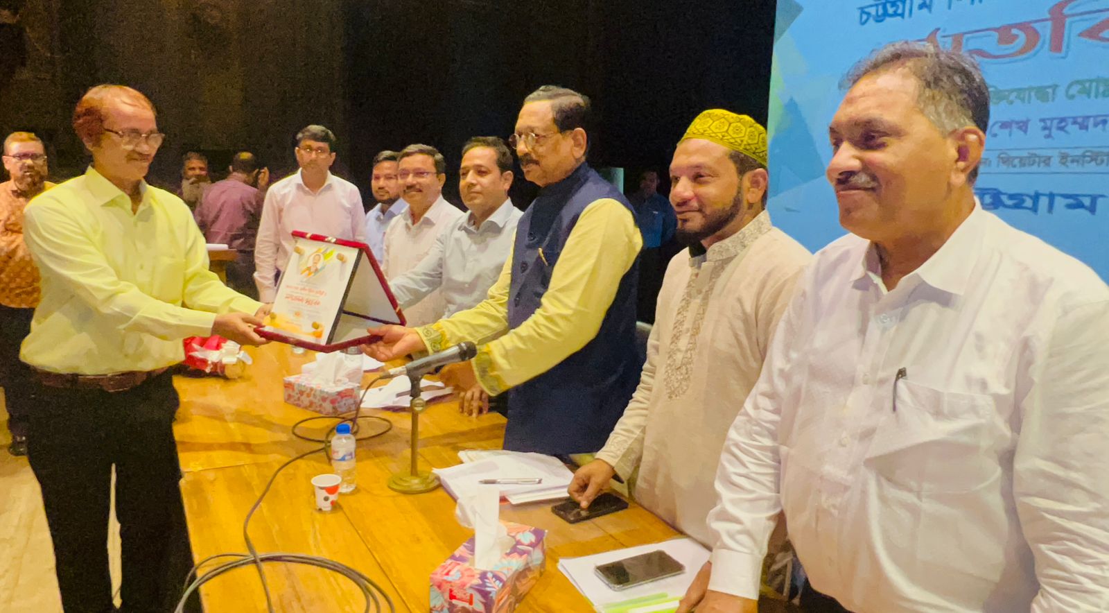চসিকের সাবেক এস্টেট অফিসার ও কর কর্মকর্তা জসিম উদ্দিনের বর্ণাঢ্য বিদায় সংবর্ধনা