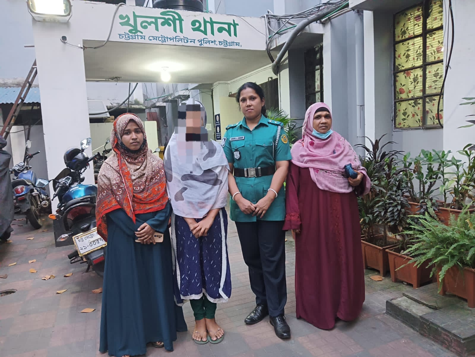 খুলশীতে নিখোঁজ কন্যা শিশু উদ্ধার
