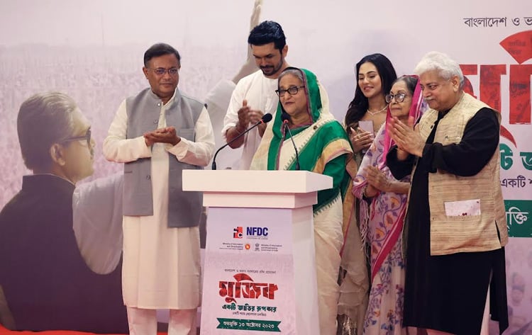 মুজিবের বায়োপিক বাংলাদেশের ইতিহাস তুলে ধরবে: প্রধানমন্ত্রী   