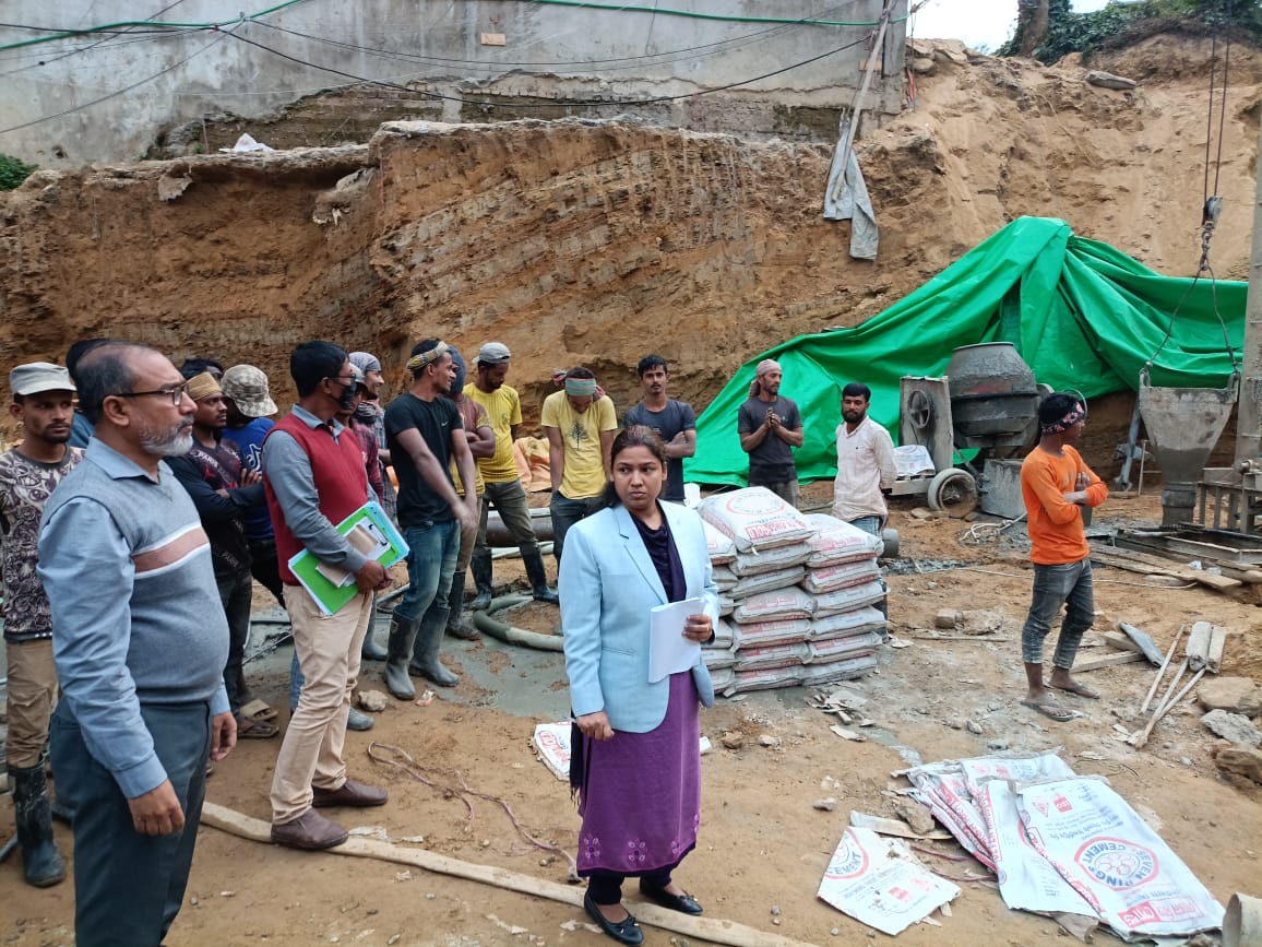 চসিকের অভিযানে বন্ধ হল পাহাড় কেটে বাড়ি নির্মাণ কাজ