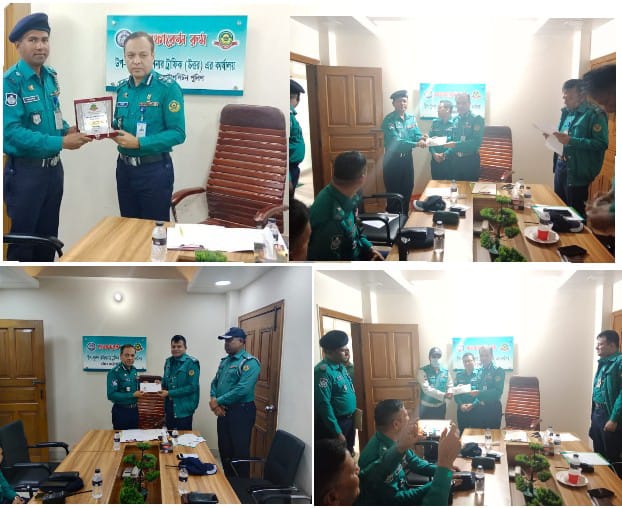 ডিসি ট্রাফিক উত্তরের মাসিক কল্যাণ সভা অনুষ্ঠিত