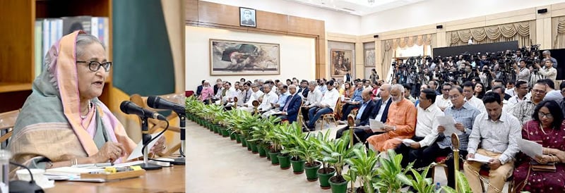 সরকার জনগণের জন্য সবচেয়ে বেশি লাভজনক তিস্তা প্রস্তাব গ্রহণ করবে : প্রধানমন্ত্রী