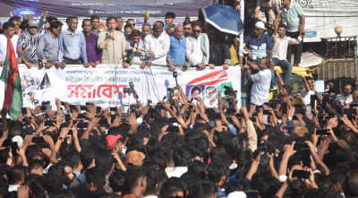 গণহত্যাকারীদের রাজনীতি চলে, তাহলে বাংলাদেশ আবার পরাধীন হবে: সালাউদ্দীন