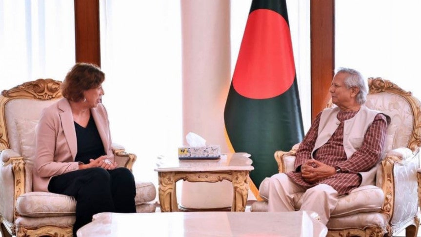 শেখ হাসিনার শাসনামলে দেশের প্রতিটি প্রতিষ্ঠান ধ্বংস হয়েছে : ড. ইউনূস