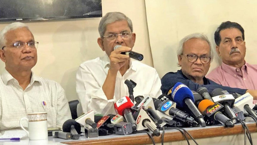 অন্তর্বর্তী সরকার দ্রুত সংস্কার করে নির্বাচনের দিকে যাবে, আশা বিএনপির