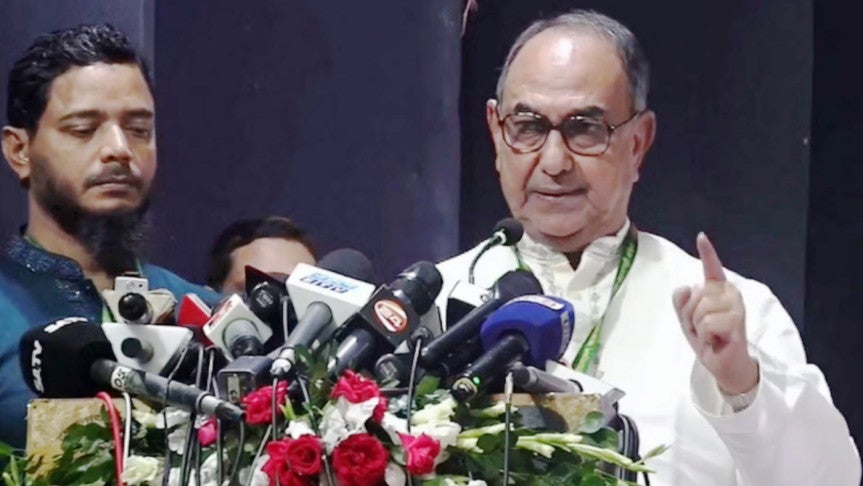 হাসিনাবিহীন বাংলাদেশ এখন আওয়ামীবিহীন করতে হবে : মির্জা আব্বাস