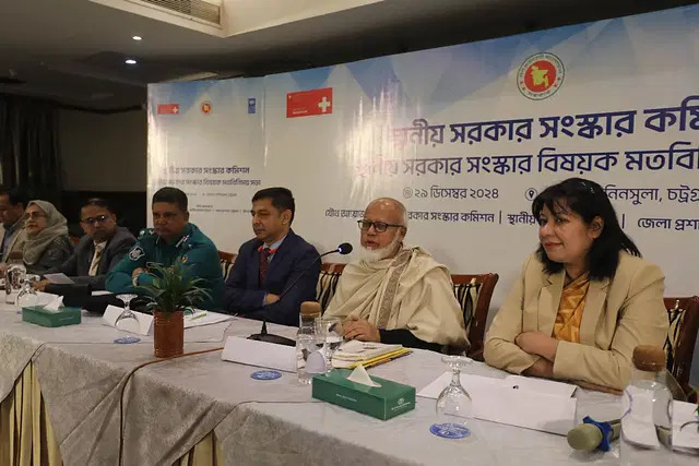  ‘বেশির ভাগ মানুষ আগে স্থানীয় সরকার নির্বাচন চান’