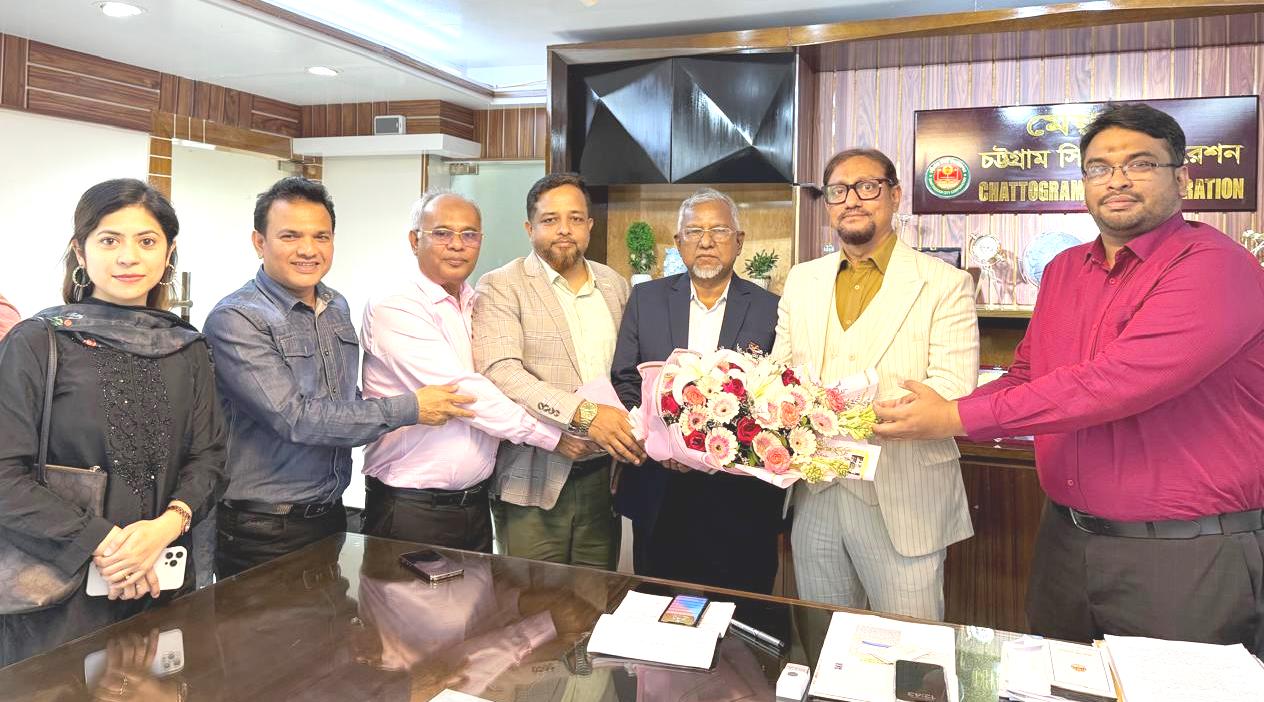 সিটি মেয়রের সাথে রিহ্যাব চট্টগ্রাম রিজিওনাল কমিটির সাক্ষাৎ