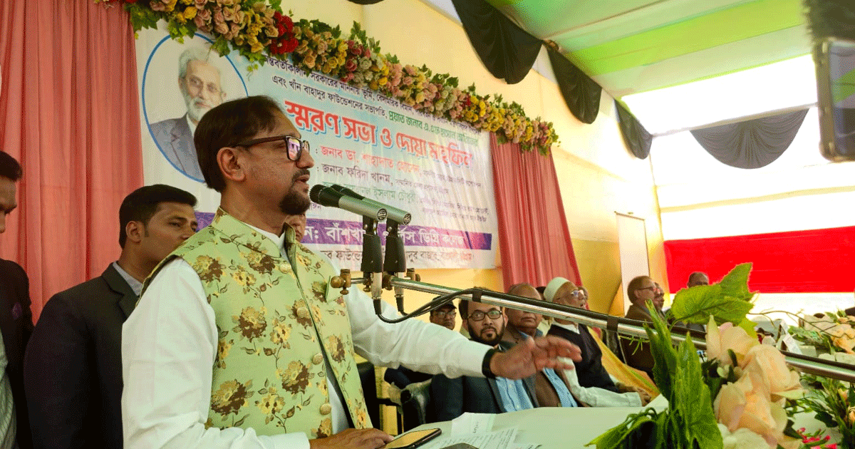 উপদেষ্টা হাসান আরিফের  প্রতি কৃতজ্ঞতা প্রকাশ করলেন মেয়র ডা. শাহাদাত