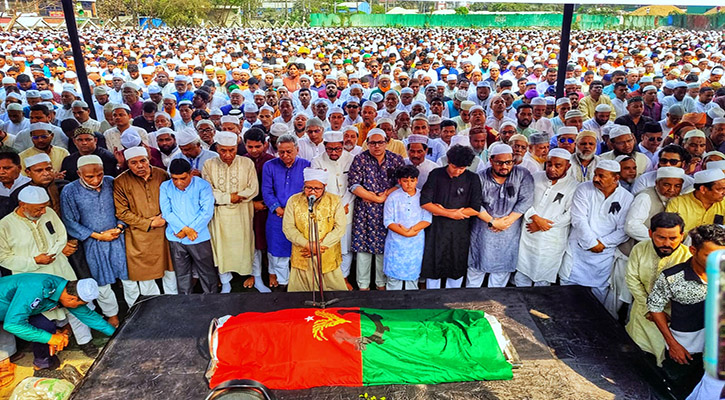 স্মরণকালের বড় জানাজার সাক্ষী হলো চট্টগ্রাম