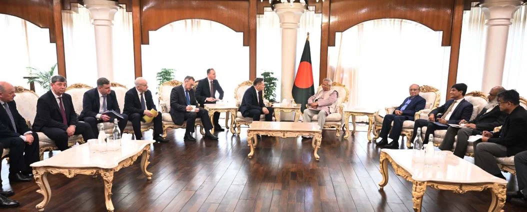 শান্তিপূর্ণ পরমাণু শক্তির বিকাশে রাশিয়ার সঙ্গে সহযোগিতা সম্প্রসারণে আগ্রহী বাংলাদেশ : প্রধান উপদেষ্টা