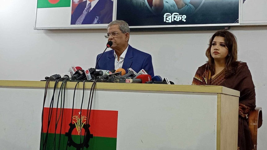 ভারতের কাছে শেখ হাসিনাকে ফেরত চাইল বিএনপি