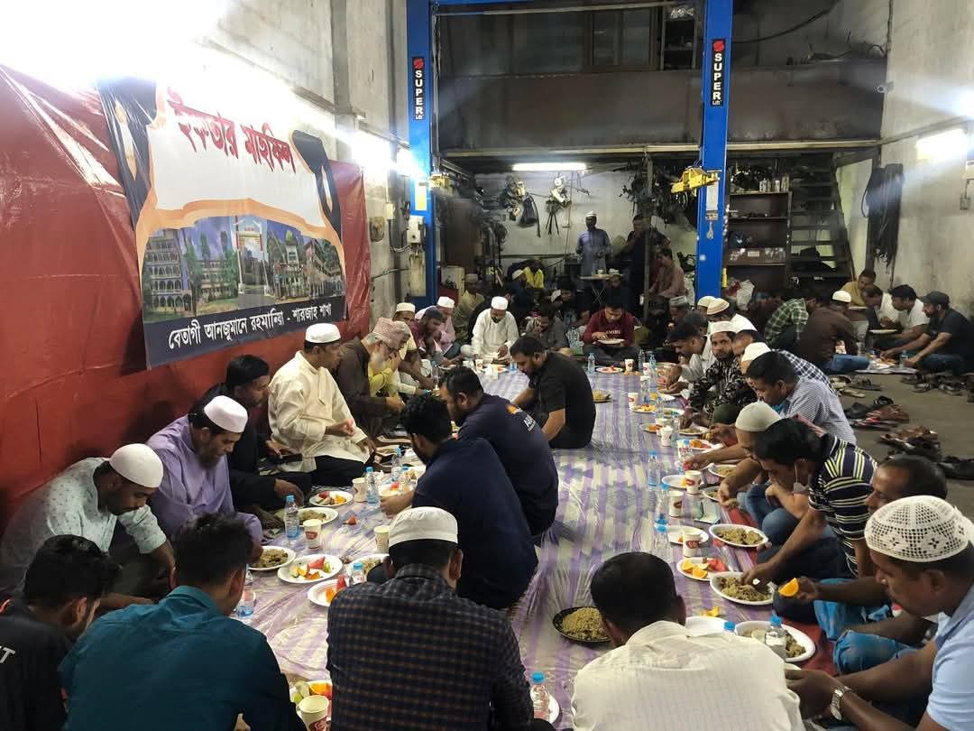 বেতাগী আনজুমানে রহমানিয়া শারজাহ্ শাখার ইফতার ও দোয়া মাহফিল সম্পন্ন