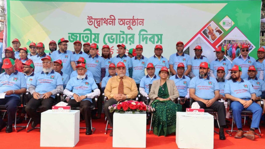 আমাদের এজেন্ডা বাংলাদেশের এজেন্ডা : সিইসি