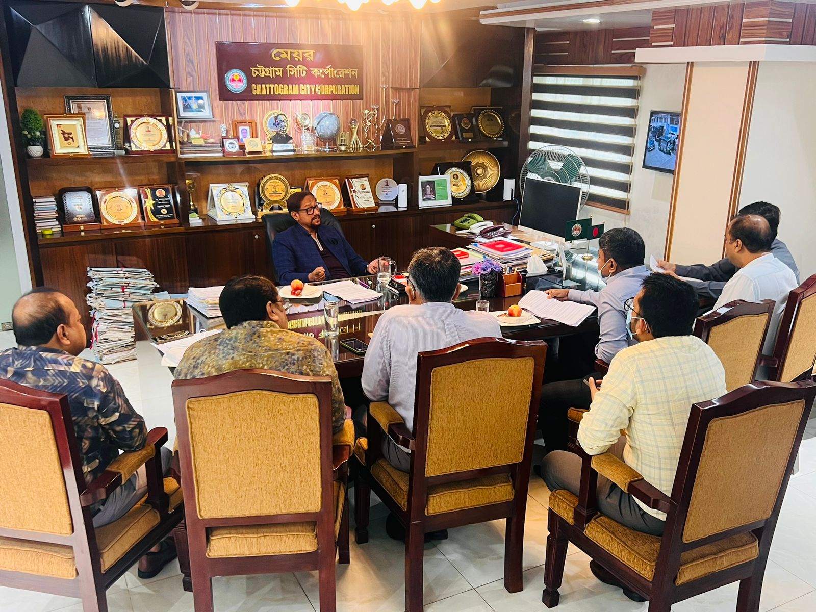 নাগরিক সুবিধা বৃদ্ধিতে বাড়াতে হবে রাজস্ব আদায়: চসিক মেয়র 