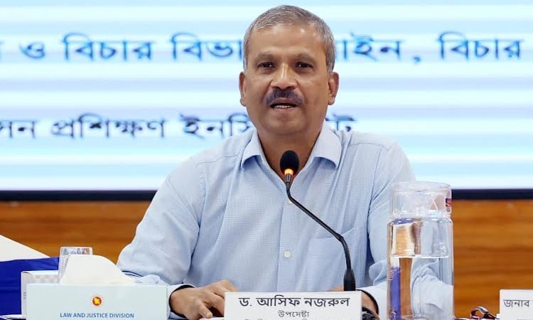 প্রধান উপদেষ্টা ঘোষিত ফেব্রুয়ারিতেই নির্বাচন অনুষ্ঠানে সরকার দৃঢ়প্রতিজ্ঞ : আইন উপদেষ্টা