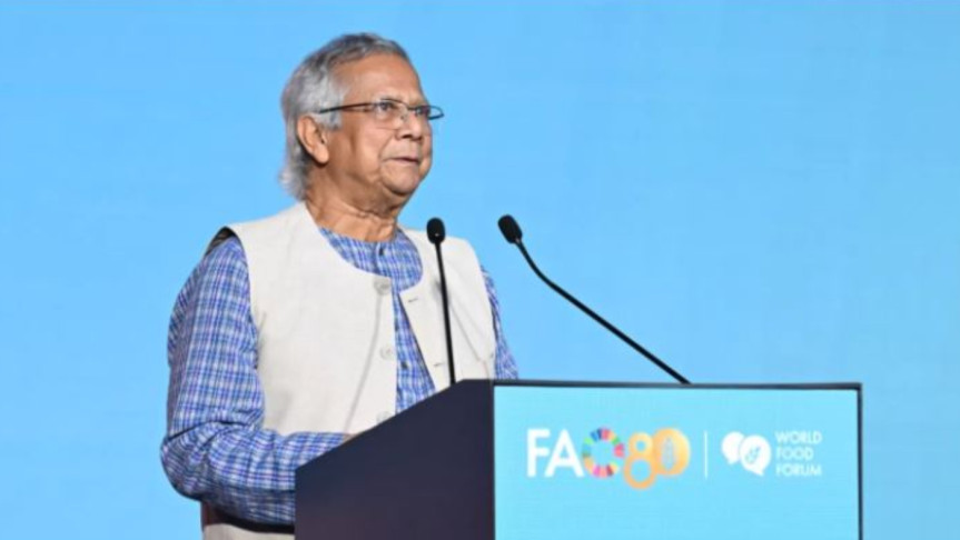  যুদ্ধ বন্ধ করুন, সংঘাতপূর্ণ অঞ্চলে খাদ্যপ্রাপ্তি নিশ্চিত করুন : বিশ্বনেতাদের প্রতি অধ্যাপক ইউনূস