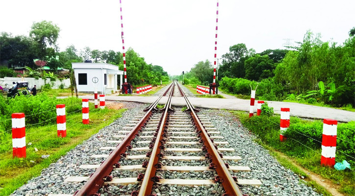 রেললাইনের ওপর গাছ ফেলে নাশকতার চেষ্টা  