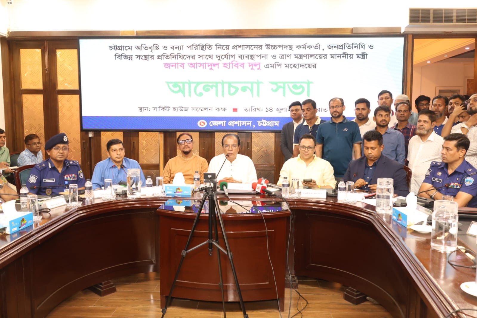  বন্যা পরবর্তী পুনর্বাসনে সর্বোচ্চ গুরুত্ব দিয়ে কাজ করছে সরকার  --দূর্যোগ ব্যাবস্থাপনা ও ত্রান মন্ত্রী
