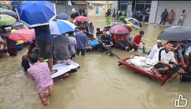 চট্টগ্রামে পানিবন্দি সাড়ে চার লাখ মানুষ